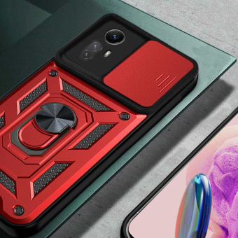 Фото - Чохол для смартфону BeCover Military for Xiaomi Redmi Note 12 4G Red (709158)