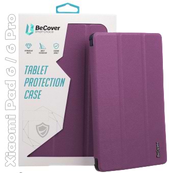 Фото - Чохол для планшета BeCover Smart Case for Xiaomi Mi Pad 6/6 Pro 11'' Purple (709501)