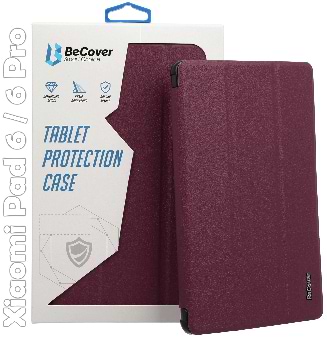 Фото - Чехол для планшета BeCover Smart Case for Xiaomi Mi Pad 6/6 Pro 11'' Red Wine (709503)