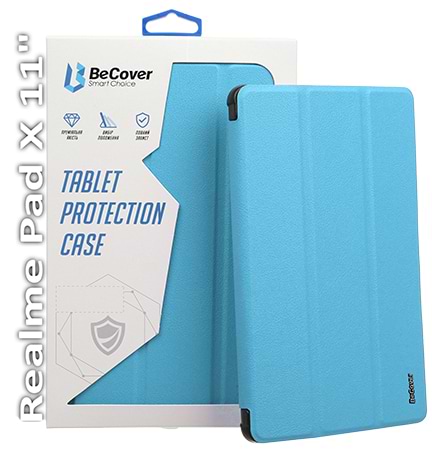 Фото - Чохол для планшета BeCover Smart Case for Realme Pad X 11" Blue (709604)