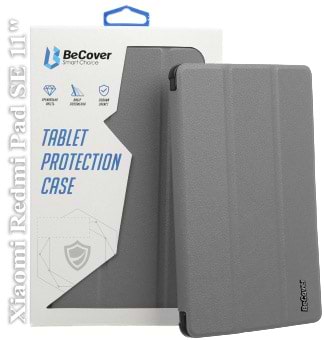 Фото - Чохол для планшету BeCover Smart Case for Xiaomi Redmi Pad SE 11" Gray (709860)