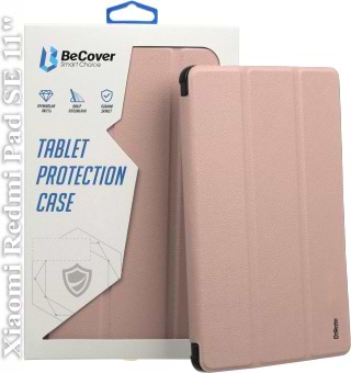Чехол для планшета BeCover Smart Case for Xiaomi Redmi Pad SE 11" Rose Gold (709864) - Фото 1