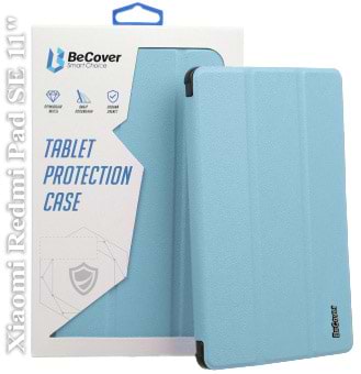 Фото - Чохол для планшету BeCover Smart Case for Xiaomi Redmi Pad SE 11" Light Blue (709870)