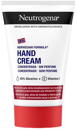 Фото - Крем для рук і нігтів Neutrogena без запаху Норвезька формула концентрований 50 мл (8002110383709)