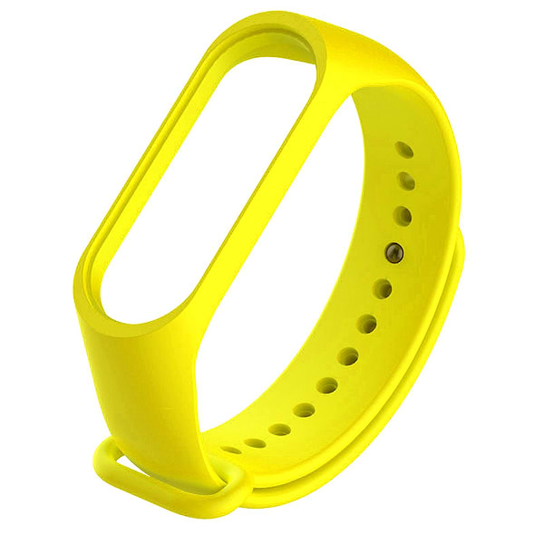 Фото - Ремінець для фітнес-браслету BeCover for Xiaomi Mi Band 4/3 Yellow (704130)