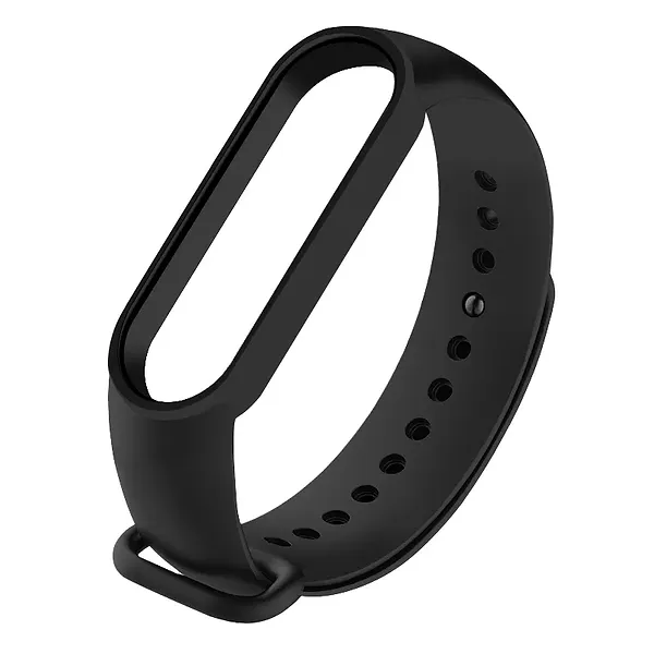 Фото - Ремінець для фітнес-браслету BeCover for Xiaomi Mi Smart Band 5 Black (705062)