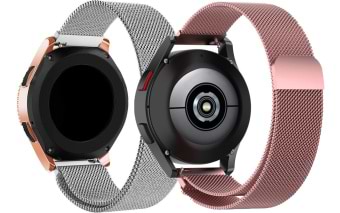 Фото - Ремінець для смарт-годинника BeCover Milanese Style for Xiaomi iMi KW66 (22mm)/Mi Watch Color/Haylou LS01/Watch S1 Active Silver (707747)