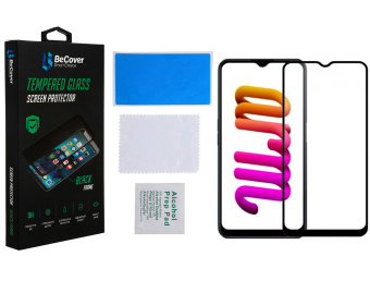 Фото - Защитное стекло для смартфона BeCover for Realme C30/C30s/C33 Black (708568)