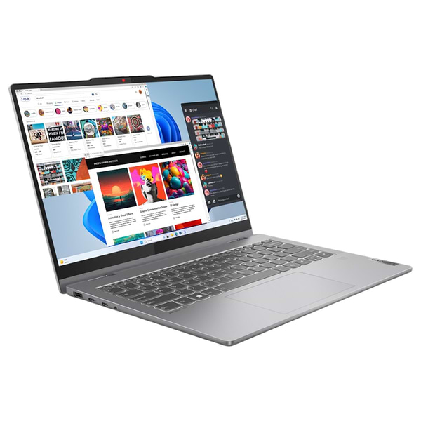 Фото - Ноутбук Lenovo IdeaPad 5 2-in-1 14IRU9 (83KX0047RA) Luna grey