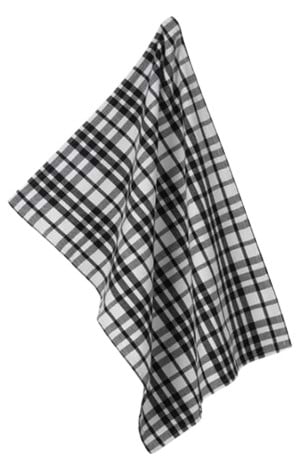 Полотенце кухонное Kela Gianna 70x50 см Black/White (12784)