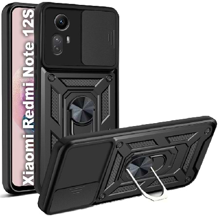 Чехол для смартфона BeCover Military for Xiaomi Redmi Note 12S Black (710008) - Фото 1