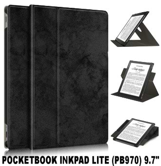 Чехол для электронной книги BeCover Magnetic Book-holder 360° for PocketBook InkPad Lite (PB970) 9.7" Black (710070)