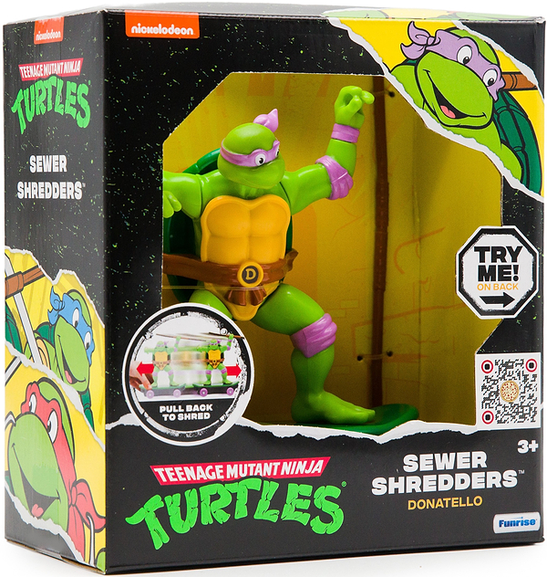 Фото - Коллекционная фигурка TMNT Черепашки-ниндзя классические Мастера боевых искусств Донателло (71023)