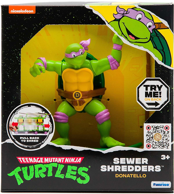 Фото - Коллекционная фигурка TMNT Черепашки-ниндзя классические Мастера боевых искусств Донателло (71023)