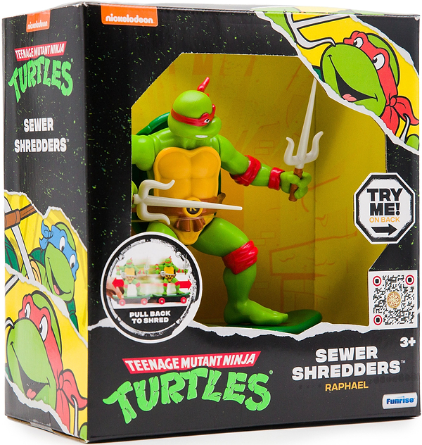 Фото - Коллекционная фигурка TMNT Черепашки-ниндзя классические Мастера боевых искусств Рафаэль (71024)