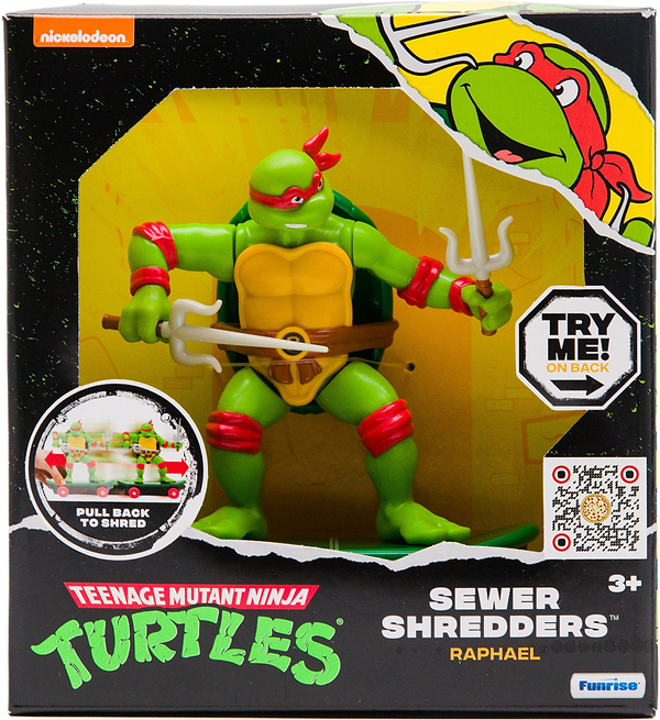 Фото - Коллекционная фигурка TMNT Черепашки-ниндзя классические Мастера боевых искусств Рафаэль (71024)