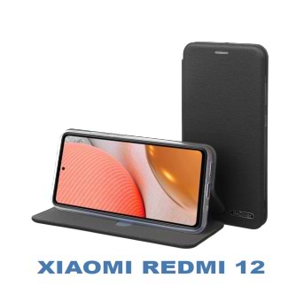 Чехол для смартфона BeCover Exclusive for Xiaomi Redmi 12 Black (710276) - Фото 1