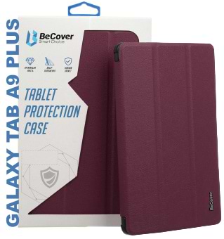 Фото - Чохол для планшету BeCover Smart Case for Samsung Galaxy Tab A9 Plus SM-X210/SM-X215/SM-X216 11.0"" Red Wine (710311)