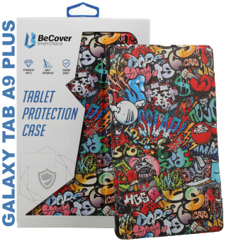 Фото - Чохол для планшету BeCover Smart Case for Samsung Galaxy Tab A9 Plus SM-X210/SM-X215/SM-X216 11.0"" Graffiti (710314)