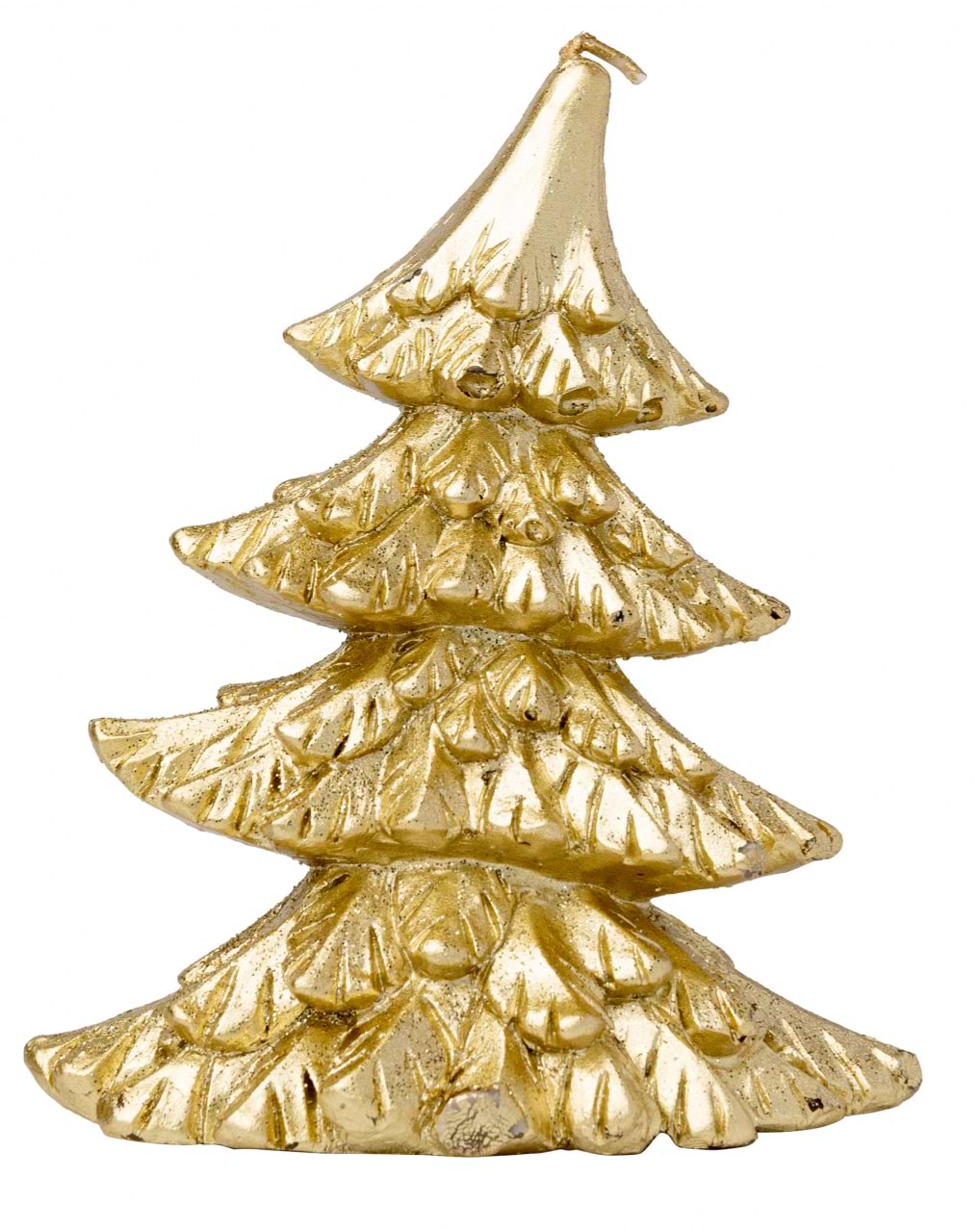 Свічка декоративна YES! Fun Золота ялинка 12 см (710366)