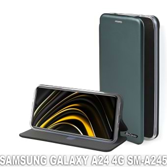 Чехол для смартфона BeCover Exclusive for Samsung Galaxy A24 4G SM-A245 Dark Green (710480) - Фото 1