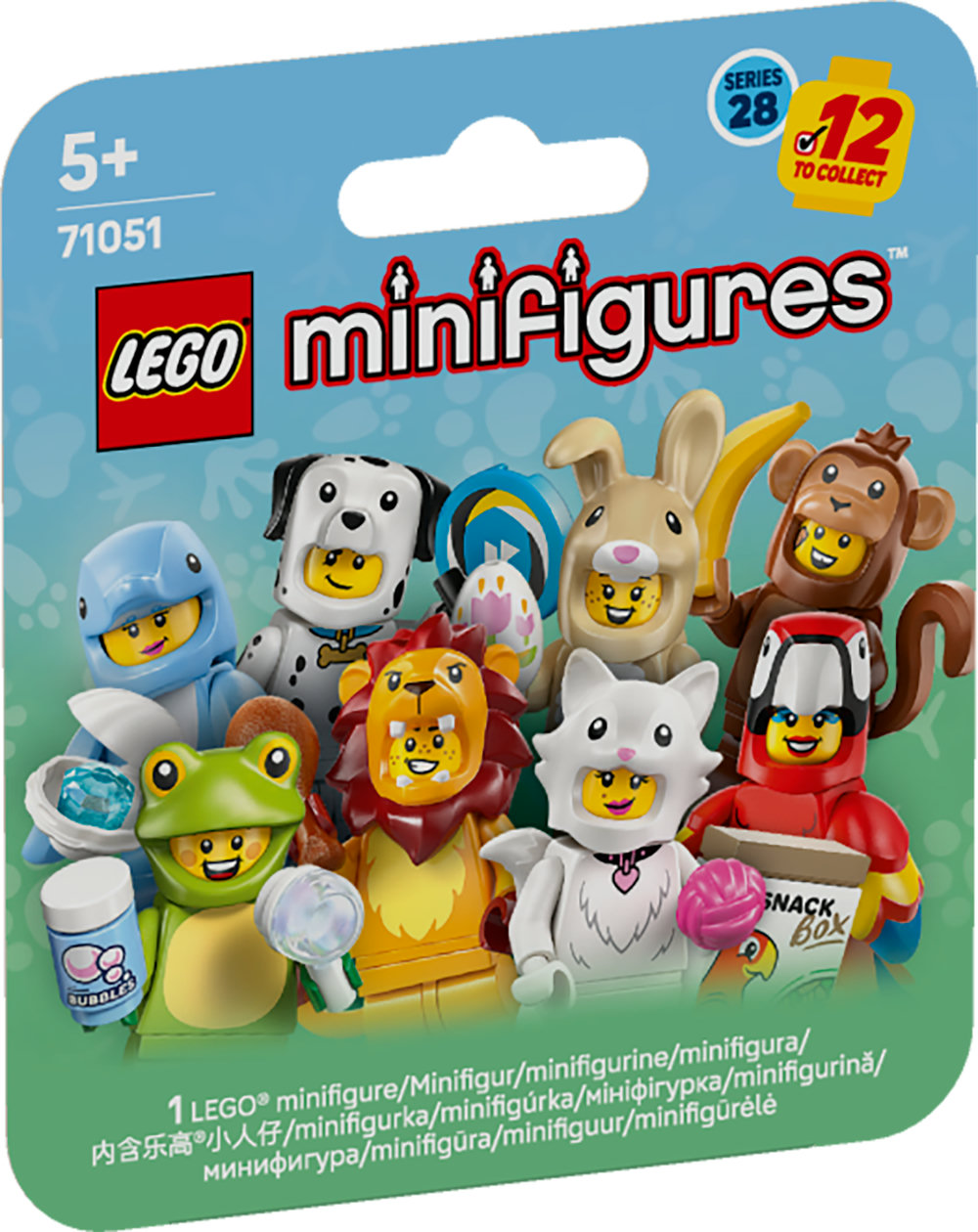 Фото - Конструктор LEGO Minifigures Животные. Серия 28 (71051)
