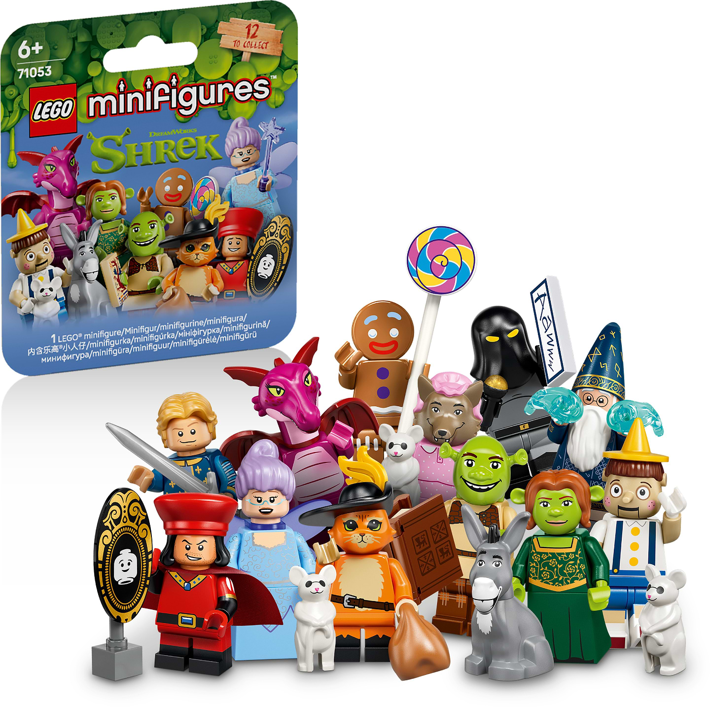 Конструктор LEGO Minifigures Серія «Шрек» (71053)