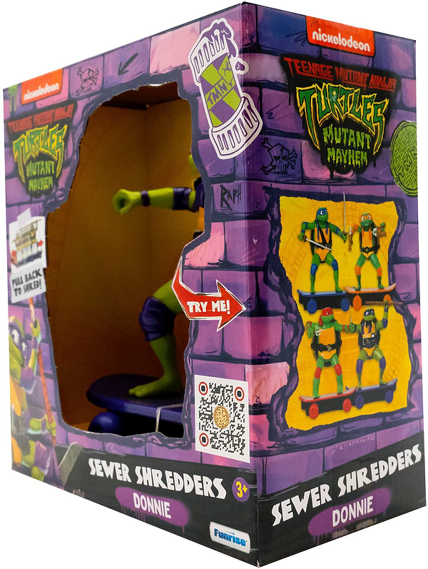 Фото - Коллекционная фигурка TMNT Черепашки-ниндзя классические Мастера боевых искусств Донателло movie star 2023 (71057)