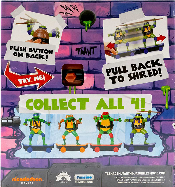 Фото - Коллекционная фигурка TMNT Черепашки-ниндзя классические Мастера боевых искусств Донателло movie star 2023 (71057)