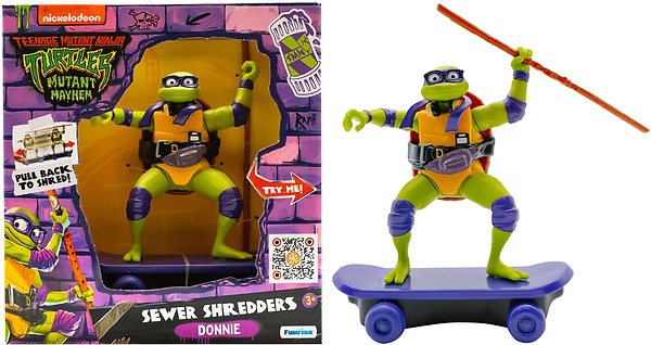 Фото - Коллекционная фигурка TMNT Черепашки-ниндзя классические Мастера боевых искусств Донателло movie star 2023 (71057)