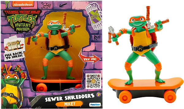 Фото - Коллекционная фигурка TMNT Черепашки-ниндзя классические Мастера боевых искусств Микеланджело movie star 2023 (71058)