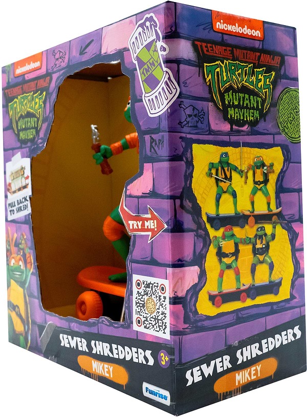 Фото - Коллекционная фигурка TMNT Черепашки-ниндзя классические Мастера боевых искусств Микеланджело movie star 2023 (71058)