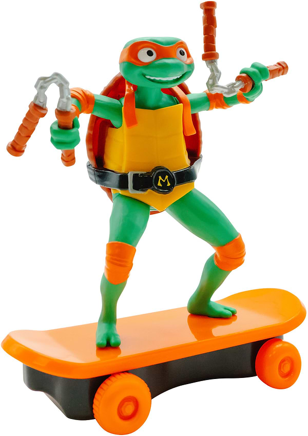 Фото - Коллекционная фигурка TMNT Черепашки-ниндзя классические Мастера боевых искусств Микеланджело movie star 2023 (71058)
