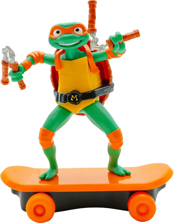 Фото - Коллекционная фигурка TMNT Черепашки-ниндзя классические Мастера боевых искусств Микеланджело movie star 2023 (71058)