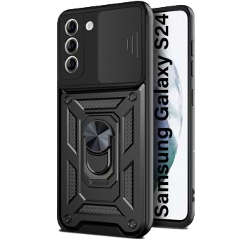 Чохол для смартфону BeCover Military for Samsung Galaxy S24 SM-S921 Black (710635) - Фото 1