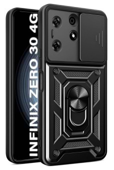 Чохол для смартфону BeCover Military for Infinix Zero 30 4G (X6731B) Black (710674) - Фото 1
