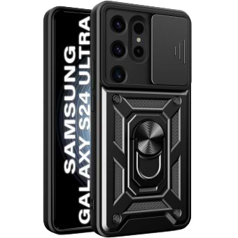 Чохол для смартфону BeCover Military for Samsung Galaxy S24 Ultra SM-S928 Black (710683) - Фото 1