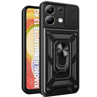 Чехол для смартфона BeCover Military for Xiaomi Redmi Note 13 4G Black (710689) - Фото 1