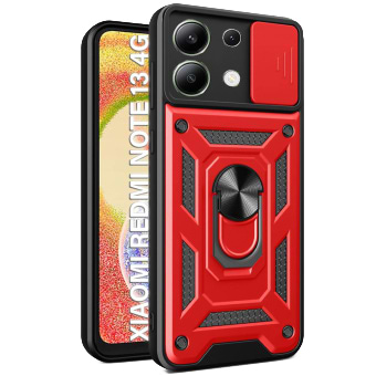 Чохол для смартфону BeCover Military for Xiaomi Redmi Note 13 4G Red (710692) - Фото 1