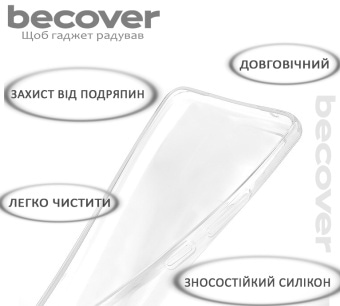Фото - Чехол для смартфона BeCover for Honor 90 Transparancy (710874)