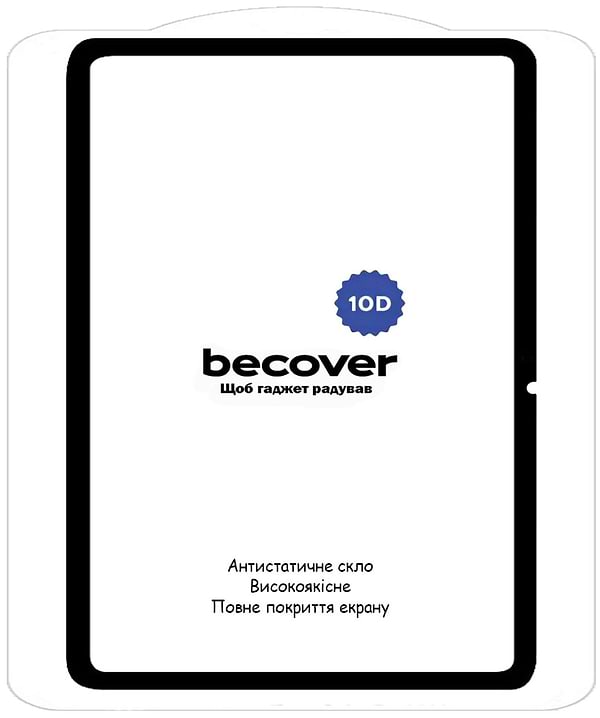 Фото - Захисне скло для планшета BeCover 10D for Lenovo Tab M11 (2024) TB-TB330FU/Xiaoxin Pad 11 (2024) 11" Black (710969)