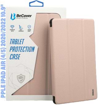 Купити Чохол для планшета BeCover Tri Fold Soft TPU Silicone for Apple iPad Air (4/5) 2020/2022 10.9'' Pink (711133) - Фото 1 Чохол для планшета BeCover Tri Fold Soft TPU Silicone for Apple iPad Air (4/5) 2020/2022 10.9'' Pink (711133) - Фото 1