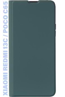 Чохол для смартфону BeCover Exclusive New Style for Xiaomi Redmi 13C / Poco C65 Dark Green (711195) - Фото 1