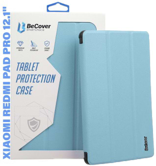Фото - Чохол для планшету BeCover Smart Case for Xiaomi Redmi Pad Pro 12.1'' Light Blue (711299)