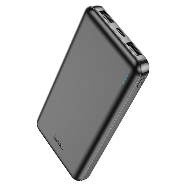 Фото - Батарея мобильная HOCO J100 High-Ranking 10000 mAh Black (714727)