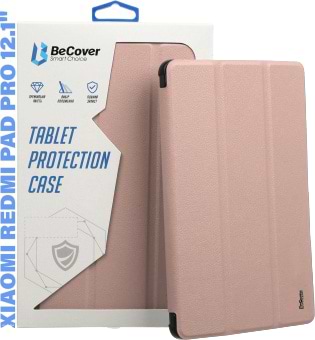 Купить Чехол для планшета BeCover Smart Case for Xiaomi Redmi Pad Pro 12.1'' Rose Gold (711305) - Фото 1 Чехол для планшета BeCover Smart Case for Xiaomi Redmi Pad Pro 12.1'' Rose Gold (711305) - Фото 1