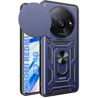 Чохол для смартфону BeCover Military for Xiaomi Redmi A3 4G Blue (711320) - Фото 1