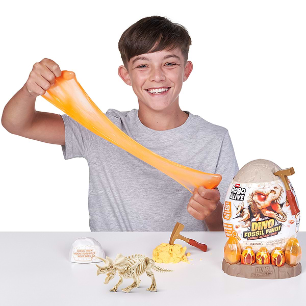 Фото - Интерактивная игрушка сюрприз Pets & Robo Alive S1 – ЯНТАРНЫЕ РАСКОПКИ ДИНОЗАВРА в ассортименте (71153)