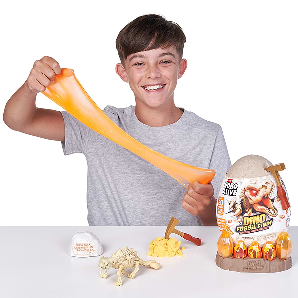 Фото - Интерактивная игрушка сюрприз Pets & Robo Alive S1 – ЯНТАРНЫЕ РАСКОПКИ ДИНОЗАВРА в ассортименте (71153)