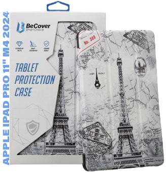 Чохол для планшету BeCover Smart Case for Apple iPad Pro 11'' M4 2024 Paris (711640) - Фото 1